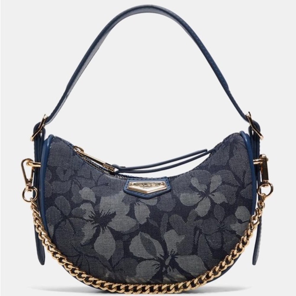 ALDO‎ Mini Sandrose Denim Shoulder Crossbody Bag
